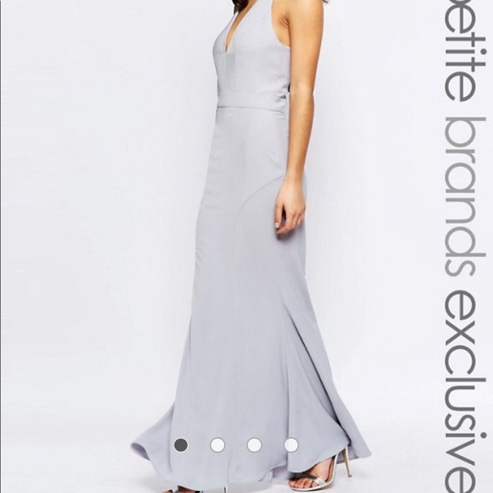Jarlo Petite Full Length Fitted Gown